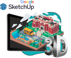 Google SketchUp - Школа программирования для детей, компьютерные курсы для школьников, начинающих и подростков - KIBERone г. Севастополь
