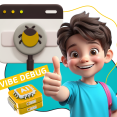 Тестирование & Vibe Debug. Охотники за багами - КИБЕРшкола программирования для детей, компьютерные курсы для школьников, начинающих и подростков - KIBERone г. Севастополь