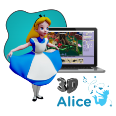 Alice 3d - КИБЕРшкола программирования для детей, компьютерные курсы для школьников, начинающих и подростков - KIBERone г. Севастополь