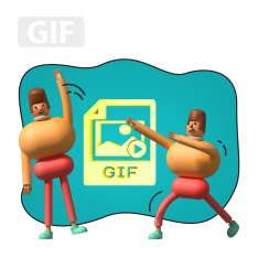 Gif-анимация - КИБЕРшкола программирования для детей, компьютерные курсы для школьников, начинающих и подростков - KIBERone г. Севастополь