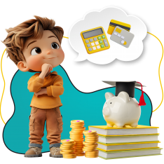 Финансовый интеллект вместе KIBERone - КИБЕРшкола программирования для детей, компьютерные курсы для школьников, начинающих и подростков - KIBERone г. Севастополь