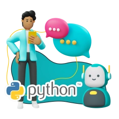 Умный чат-бот на Python на Telegram - КИБЕРшкола программирования для детей, компьютерные курсы для школьников, начинающих и подростков - KIBERone г. Севастополь