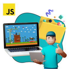 Программирование на JavaScript. Учимся создавать игры! - КИБЕРшкола программирования для детей, компьютерные курсы для школьников, начинающих и подростков - KIBERone г. Севастополь