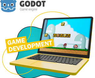 Godot.  Основа создания легендарных игр - КИБЕРшкола программирования для детей, компьютерные курсы для школьников, начинающих и подростков - KIBERone г. Севастополь